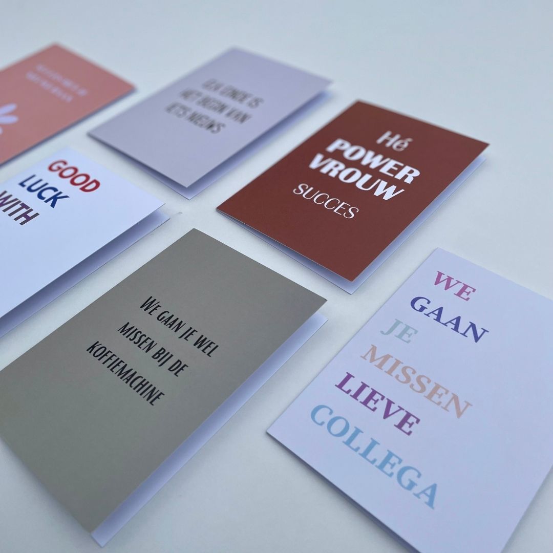 kaart-nieuwe-baan-afscheid-collega-kaart-kaartenset