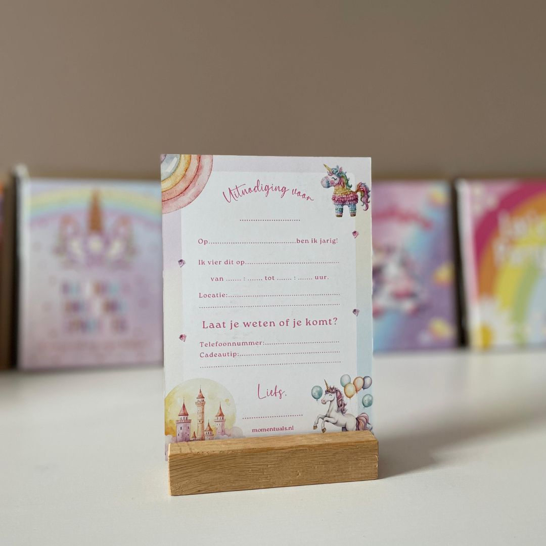 uitnodiging-kinderfeest-uitnodigen-kinderfeestje-Unicorn-uitnodiging-uitnodigingskaartjes-eenhoorn
