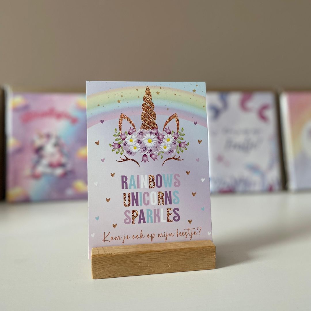 uitnodiging-kinderfeest-uitnodigen-kinderfeestje-Unicorn-uitnodiging-uitnodigingskaartjes-eenhoorn