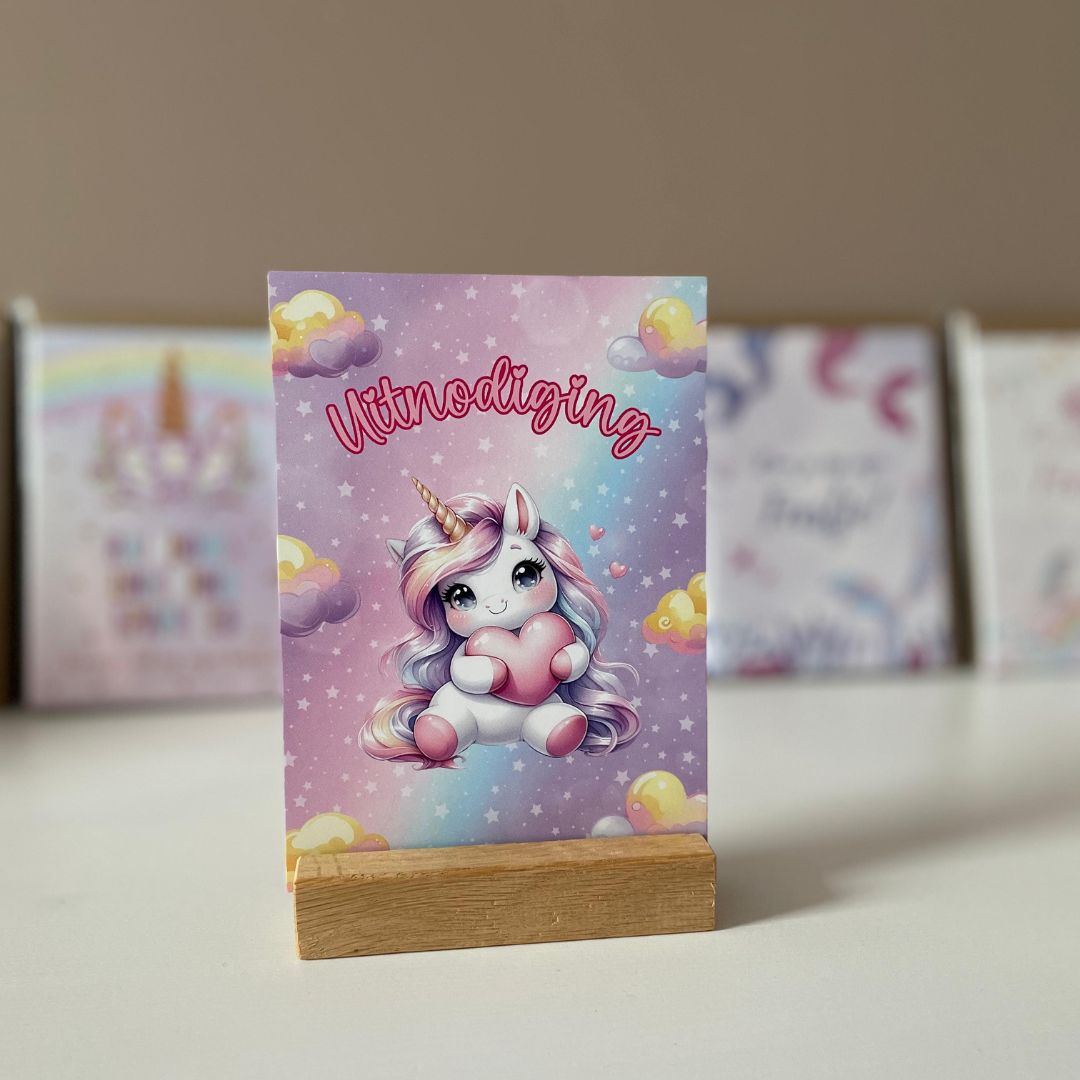 uitnodiging-kinderfeest-uitnodigen-kinderfeestje-Unicorn-uitnodiging-uitnodigingskaartjes-eenhoorn