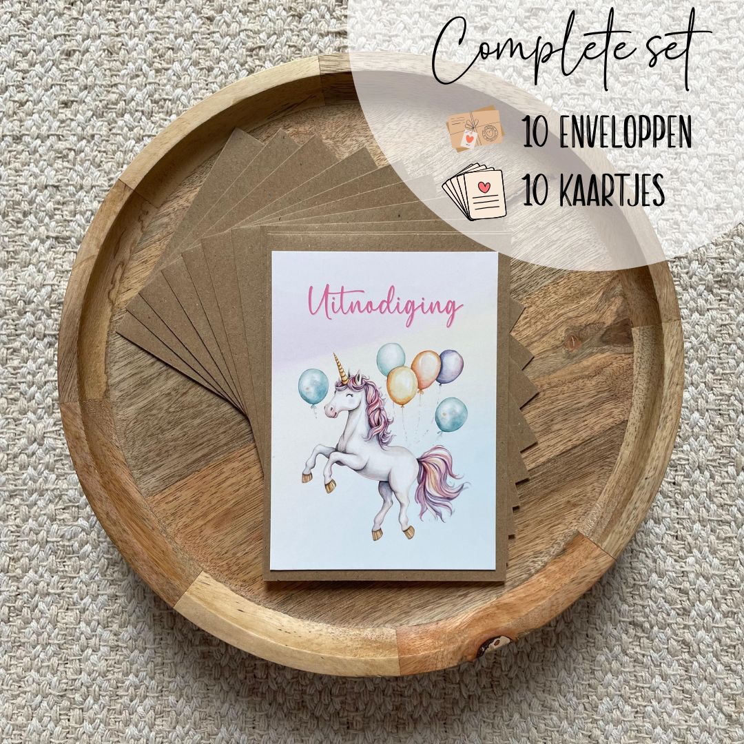 uitnodiging-kinderfeest-uitnodigen-kinderfeestje-Unicorn-uitnodiging-uitnodigingskaartjes-eenhoorn