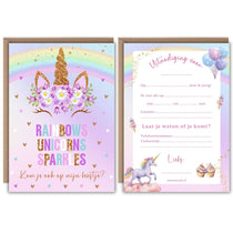 uitnodiging-kinderfeest-uitnodigen-kinderfeestje-Unicorn-uitnodiging-uitnodigingskaartjes-eenhoorn