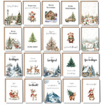 kerstkaarten bundel 2025 nostalgisch