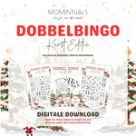 Kerst Dobbel Bingo Printable Spelletje