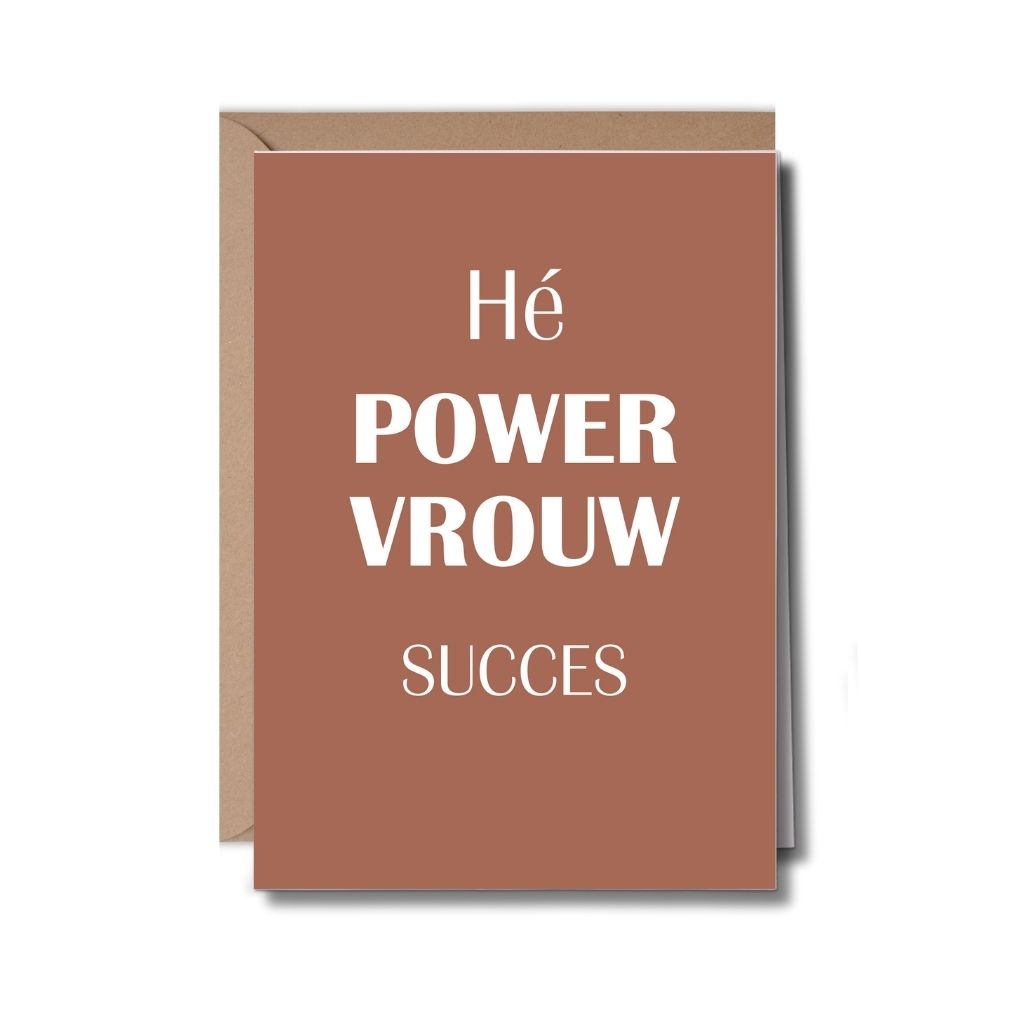 Wenskaart-nieuwe-baan-kaart-succes-powervrouw