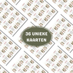 Complete Jingle Words printable – 36 kaartjes + scorekaart – direct download